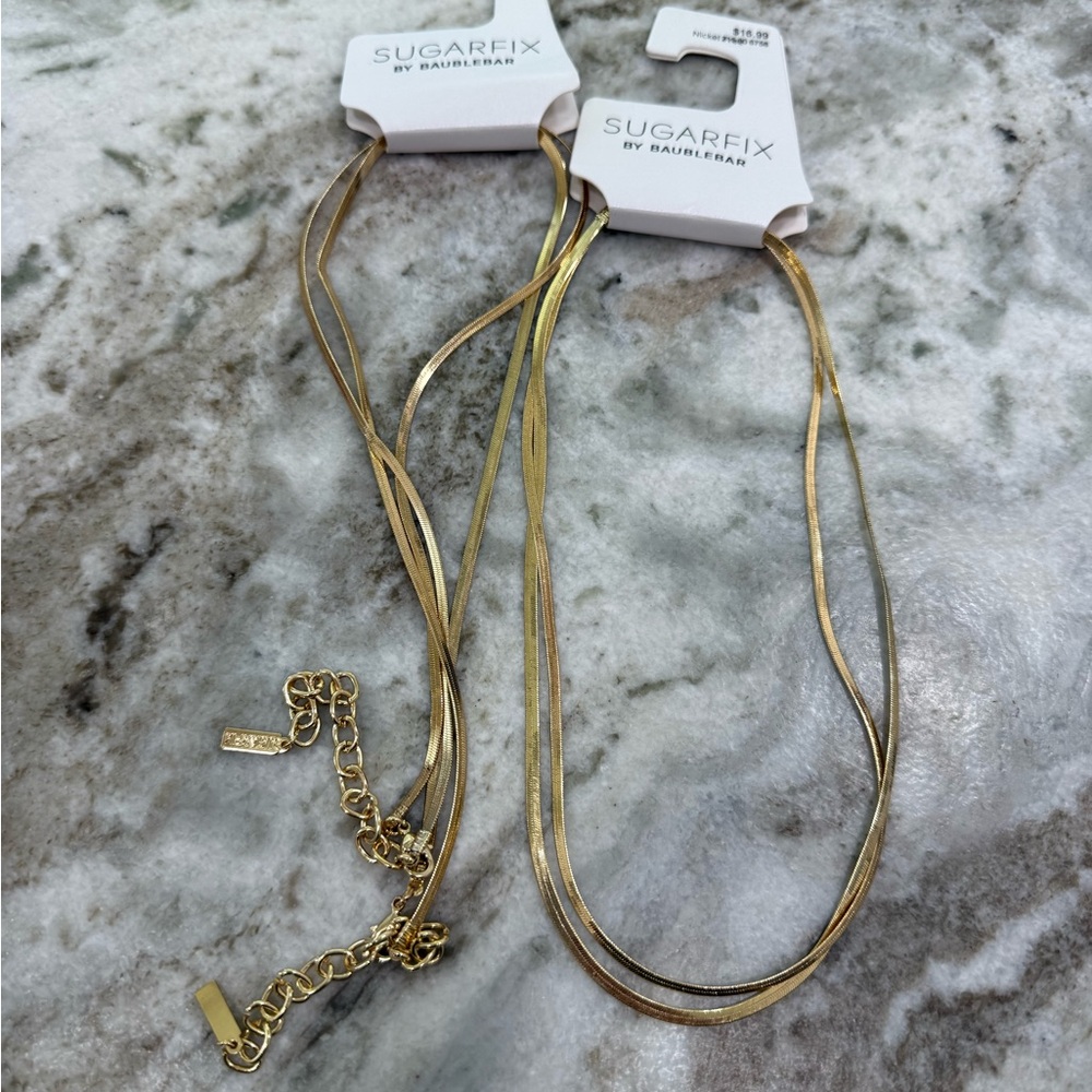 Sugarfix Gold Adjustable Necklaces